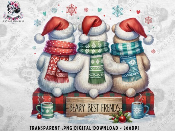 Download Beary Best Friends Christmas Bears - Premium Bundle