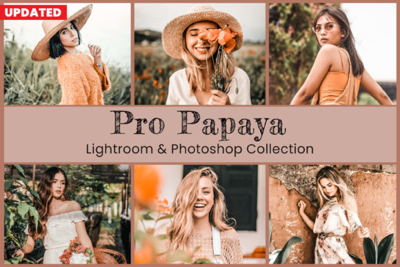 Download 14 Pro Papaya Desktop &amp; Mobile Lightroom - Premium Resources